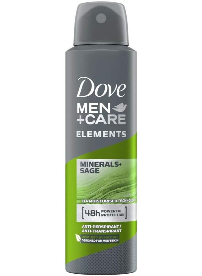 دوف بخاخ مزيل عرق معدني برائحة المريمية للرجال 250 مل - Image 1